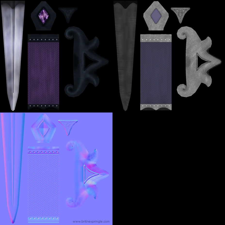 Amethyst Sword Textures